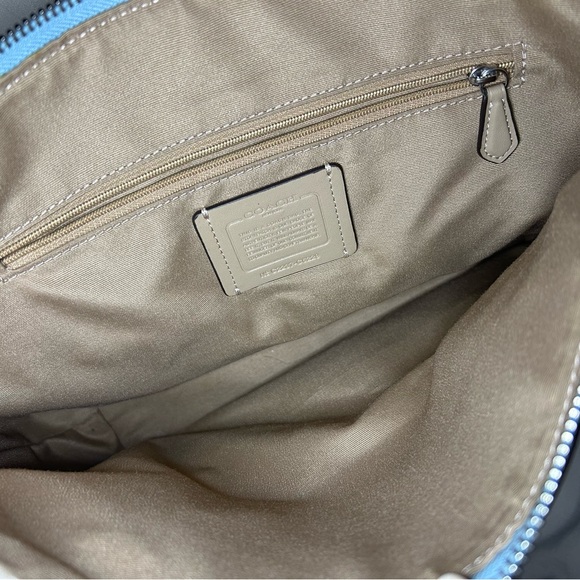 Coach Blue Leather Women's Bag - Picture 2 of 5